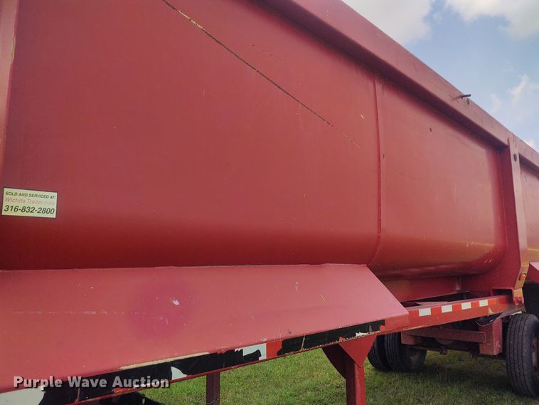 image for item EQ9398 2008 CPS Manac TSD30 end dump trailer