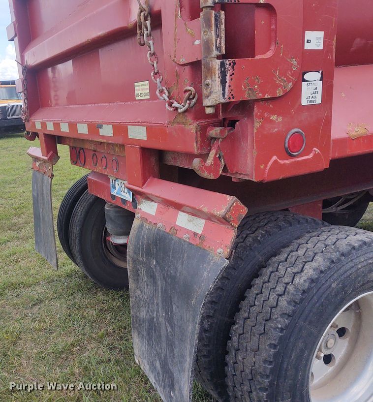 image for item EQ9398 2008 CPS Manac TSD30 end dump trailer