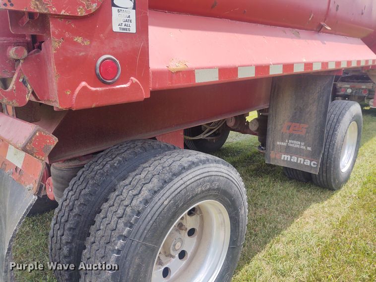 image for item EQ9398 2008 CPS Manac TSD30 end dump trailer