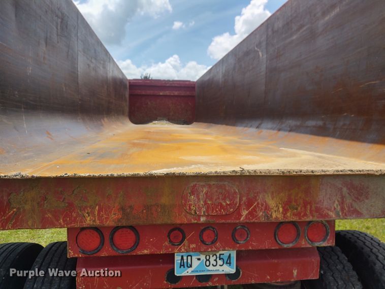 image for item EQ9398 2008 CPS Manac TSD30 end dump trailer