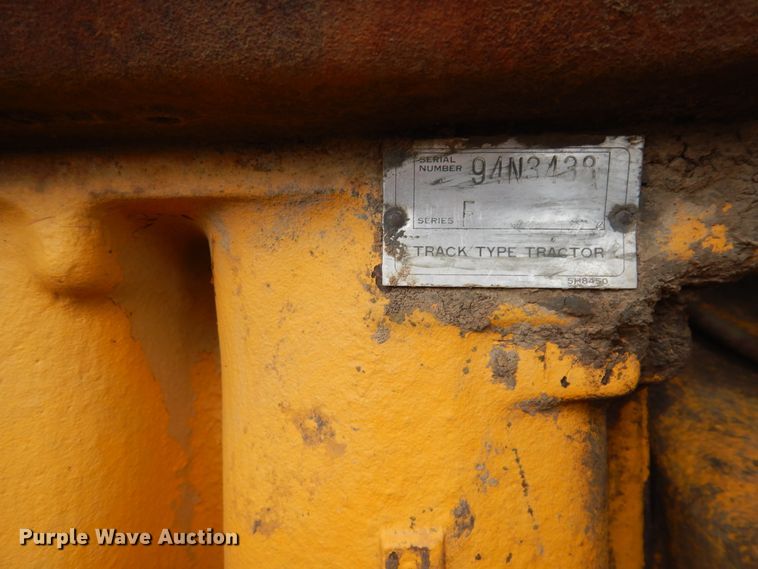 image for item FP9767 1972 Caterpillar D7F dozer