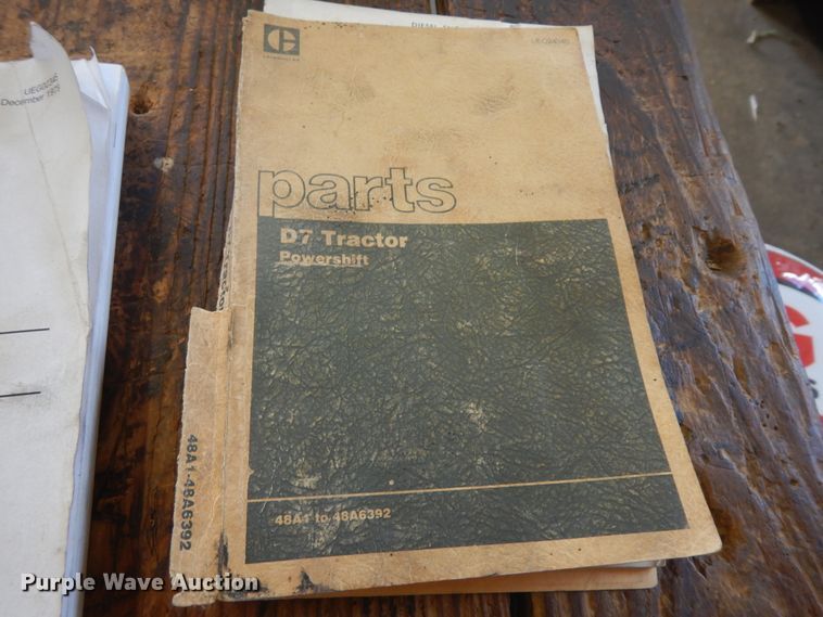 image for item FP9767 1972 Caterpillar D7F dozer