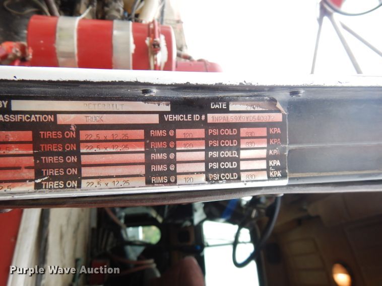 image for item FR9003 2000 Peterbilt 357  ready mix truck