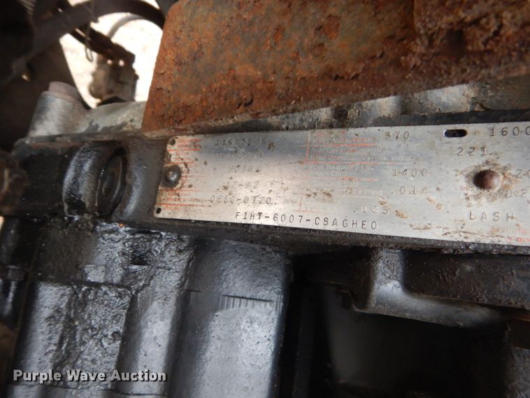 image for item FT9039 1993 Ford LTL9000  dump truck