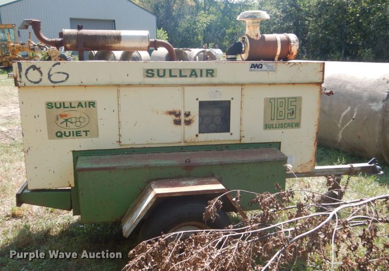 image for item FT9207 Sullair 185  air compressor