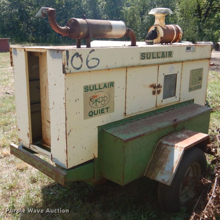 image for item FT9207 Sullair 185  air compressor