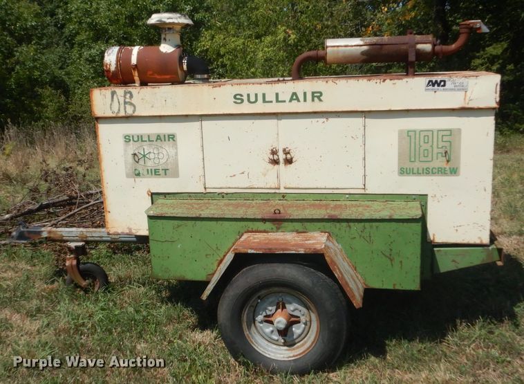 image for item FT9207 Sullair 185  air compressor