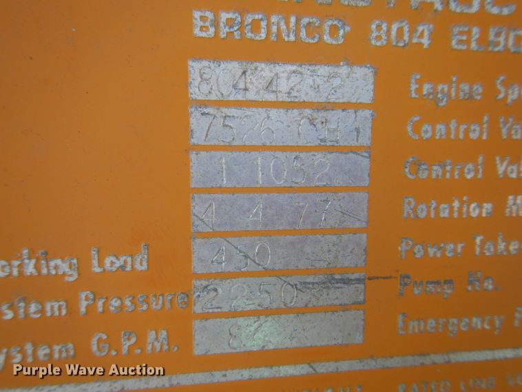 image for item FT9209 1985 Ford F8000  bucket truck