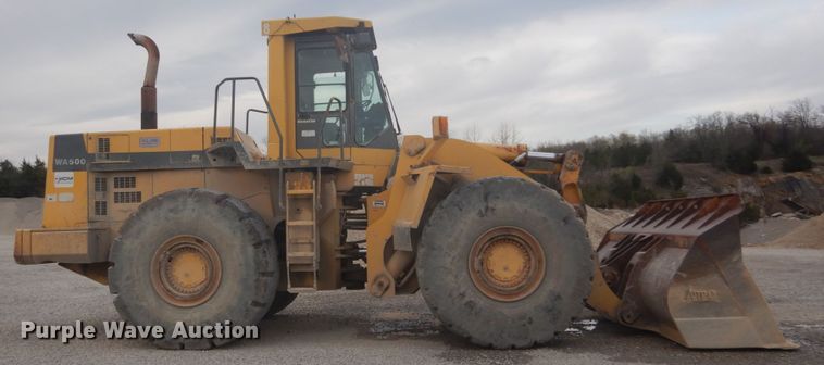 image for item GB9936 1996 Komatsu WA500  wheel loader