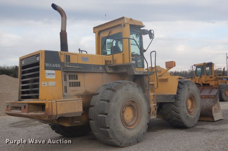 image for item GB9936 1996 Komatsu WA500  wheel loader
