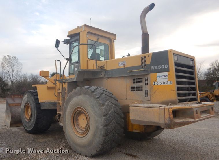 image for item GB9936 1996 Komatsu WA500  wheel loader