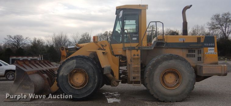 image for item GB9936 1996 Komatsu WA500  wheel loader