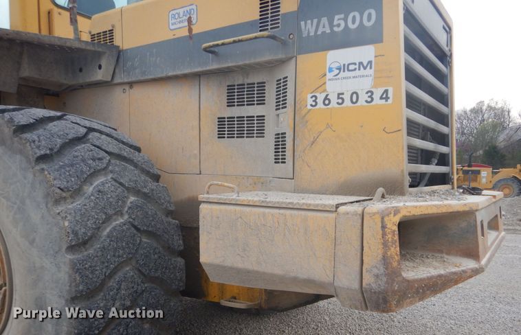 image for item GB9936 1996 Komatsu WA500  wheel loader