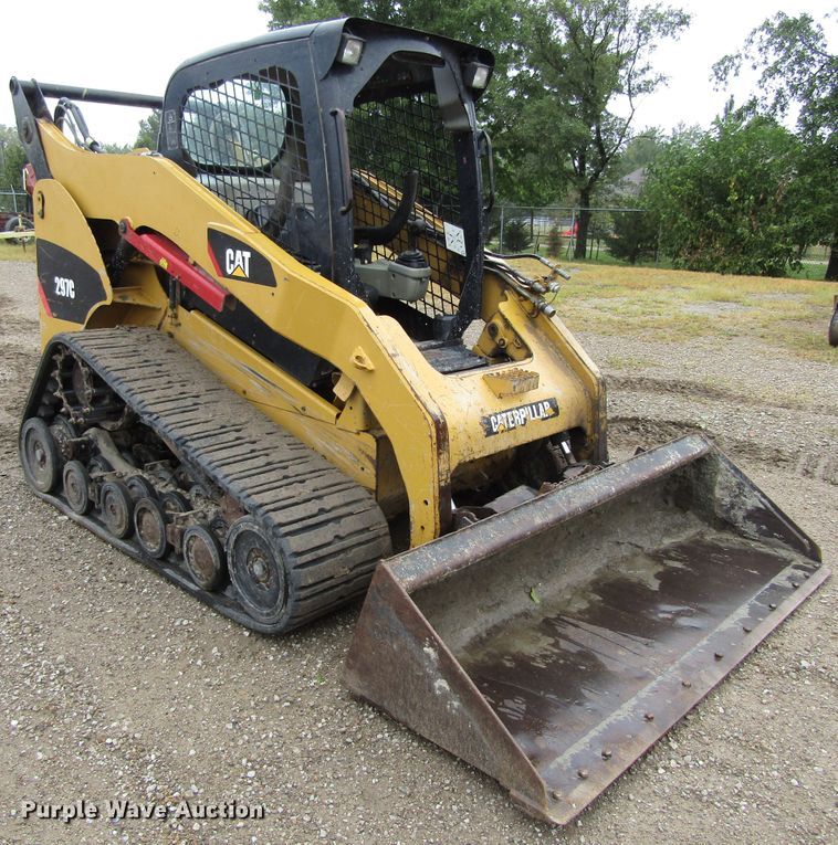 image for item GQ9126 2009 Caterpillar 297C  tracked skid steer loader