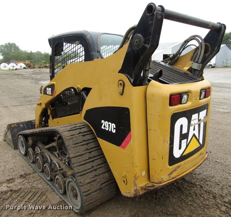 image for item GQ9126 2009 Caterpillar 297C  tracked skid steer loader