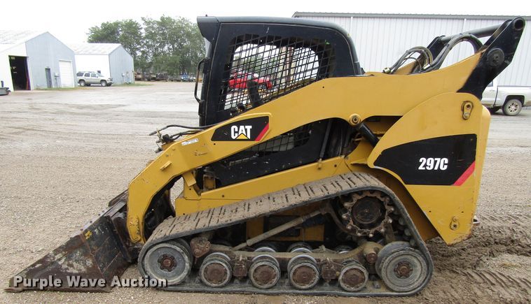 image for item GQ9126 2009 Caterpillar 297C  tracked skid steer loader