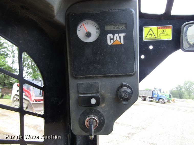 image for item GQ9126 2009 Caterpillar 297C  tracked skid steer loader