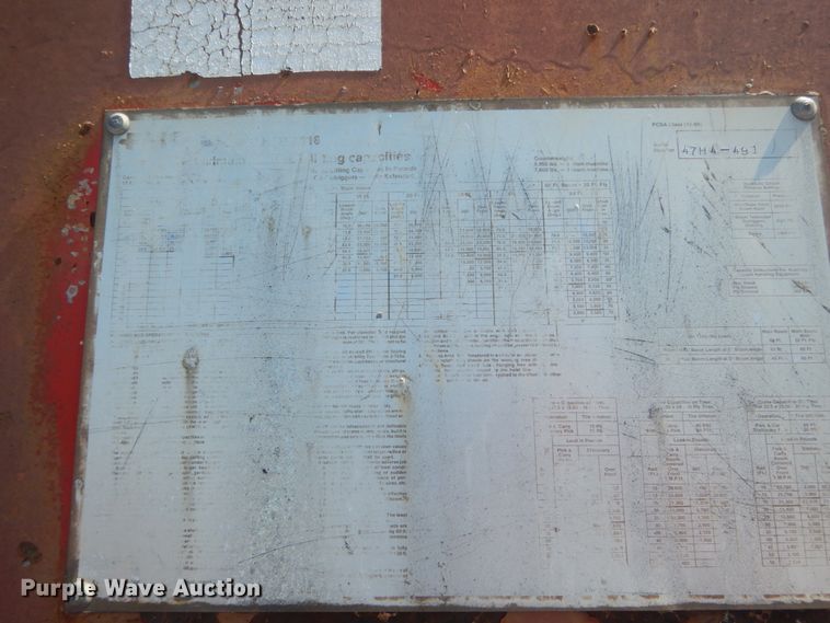 image for item GR9734 1981 Link Belt HSP-8018  crane