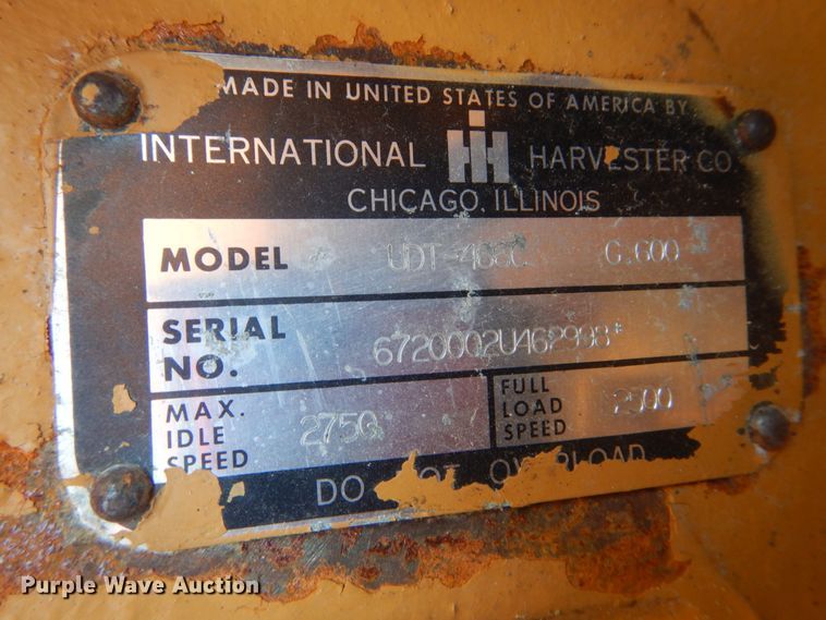 image for item GR9736 1988 Dresser A606  motor grader