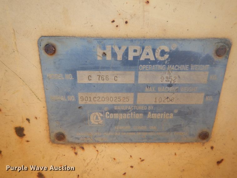 image for item GR9737 2001 Hypac C766C  double drum roller