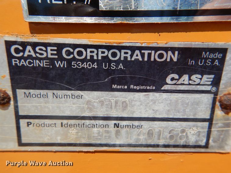 image for item GR9760 2006 Case 621D  wheel loader