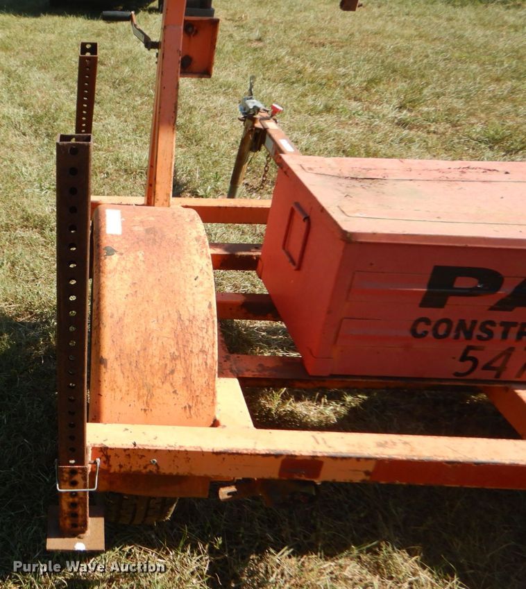 image for item GR9787 Wanco arrow board trailer