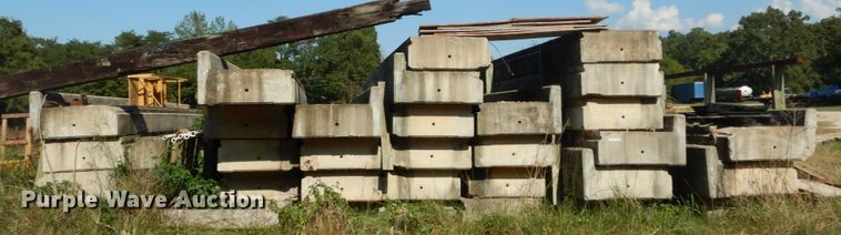 image for item GR9789 Precast concrete temporary bridge span