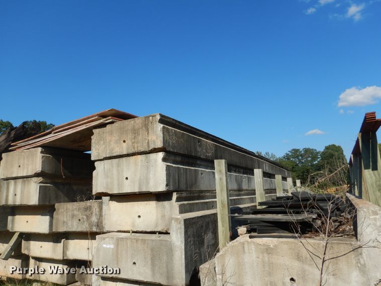 image for item GR9789 Precast concrete temporary bridge span