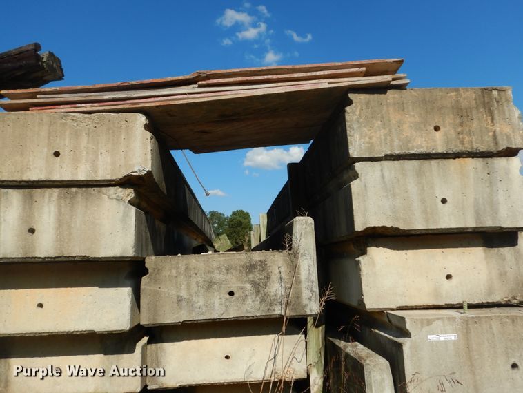image for item GR9789 Precast concrete temporary bridge span