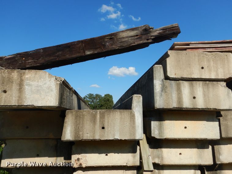 image for item GR9789 Precast concrete temporary bridge span