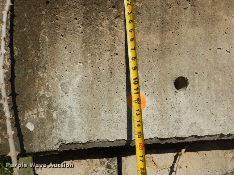 image for item GR9789 Precast concrete temporary bridge span