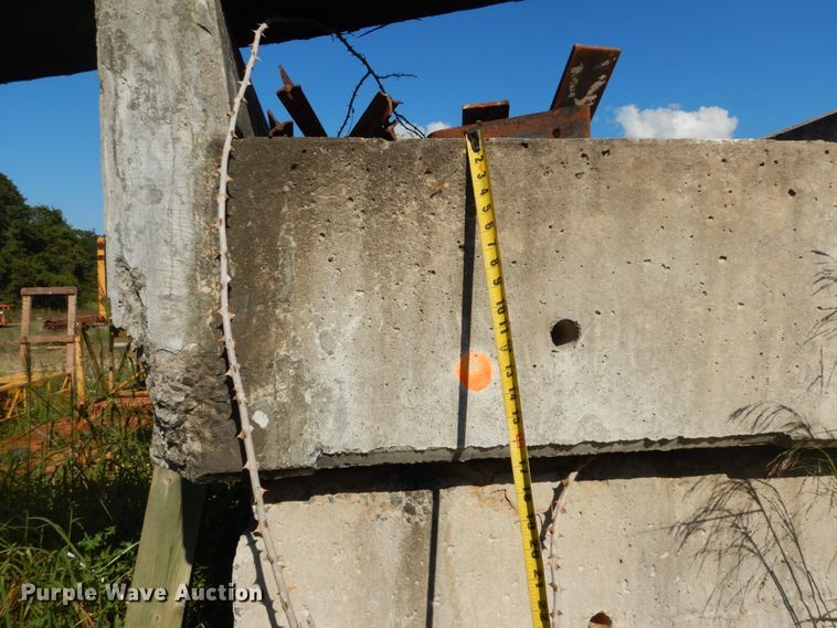 image for item GR9789 Precast concrete temporary bridge span
