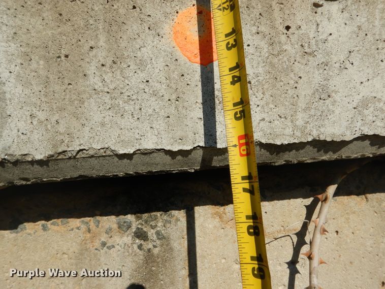 image for item GR9789 Precast concrete temporary bridge span