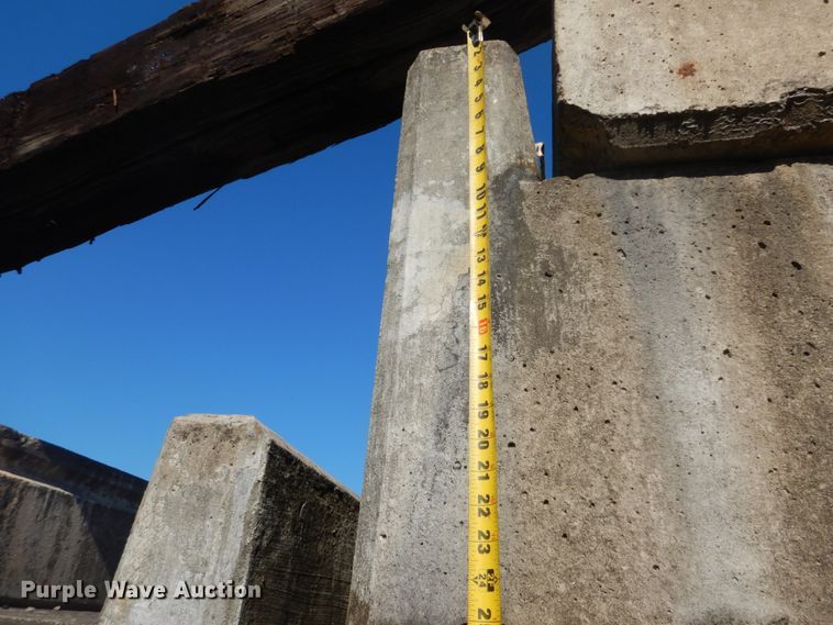 image for item GR9789 Precast concrete temporary bridge span