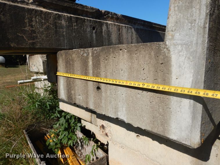 image for item GR9789 Precast concrete temporary bridge span