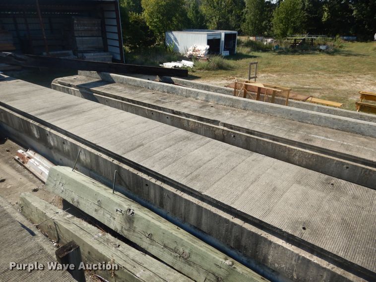 image for item GR9789 Precast concrete temporary bridge span