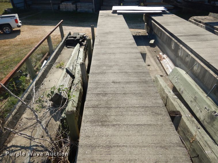 image for item GR9789 Precast concrete temporary bridge span