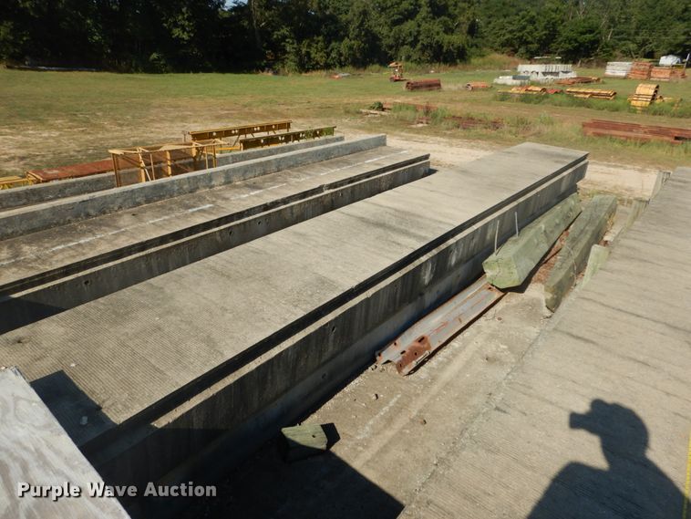 image for item GR9789 Precast concrete temporary bridge span