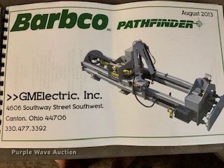 image for item H1690 2013 Barbco Pathfinder 500 guided boring machine