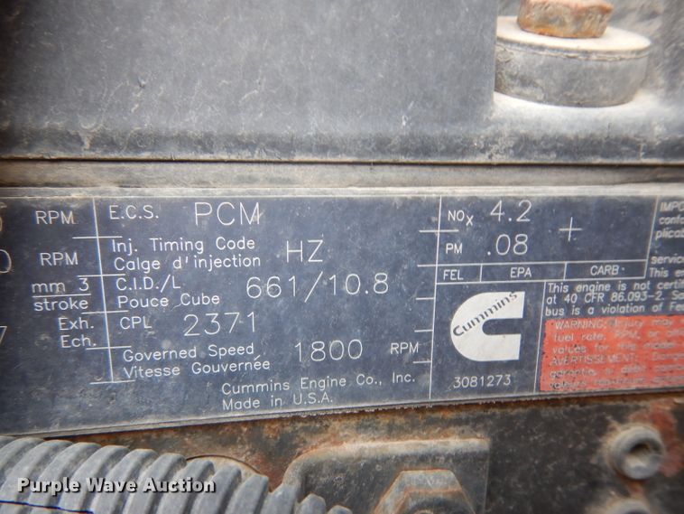 image for item HA9444 1999 Freightliner FLD  flatbed truck