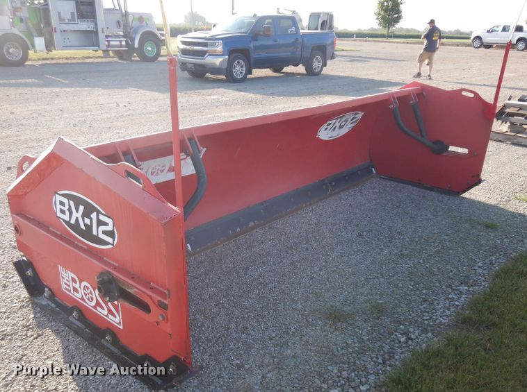 image for item HA9496 Boss BX-12 12'W snow pusher