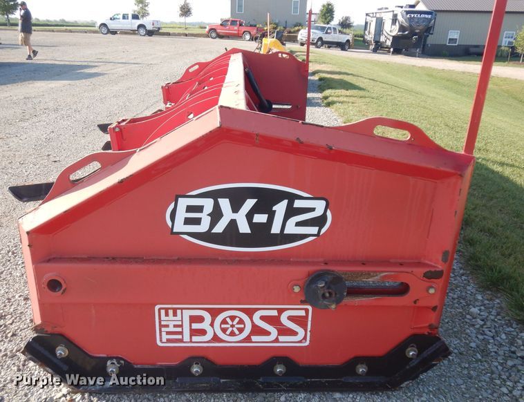 image for item HA9496 Boss BX-12 12'W snow pusher