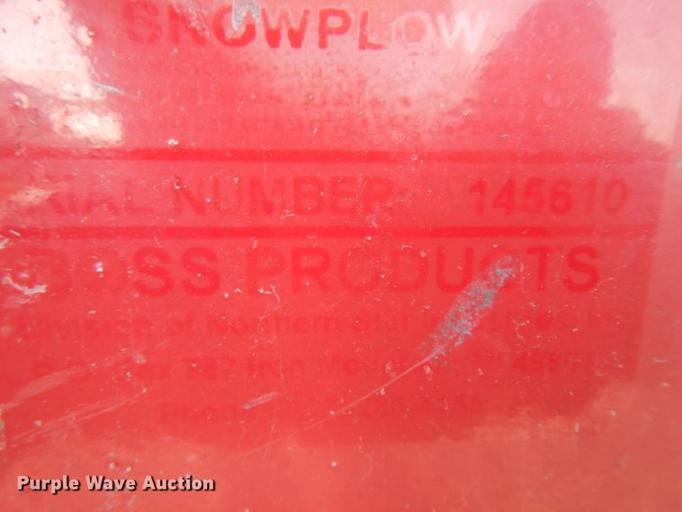 image for item HA9496 Boss BX-12 12'W snow pusher