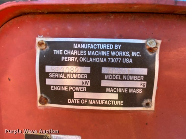 image for item HA9591 1998 Ditch Witch 8020  cable plow