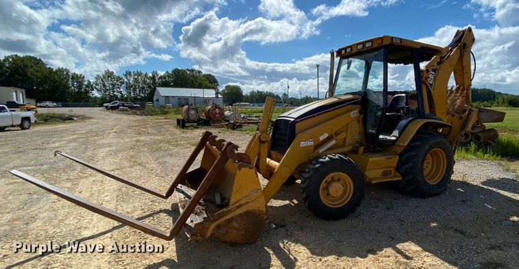 image for item HA9595 2004 Caterpillar 420D  backhoe