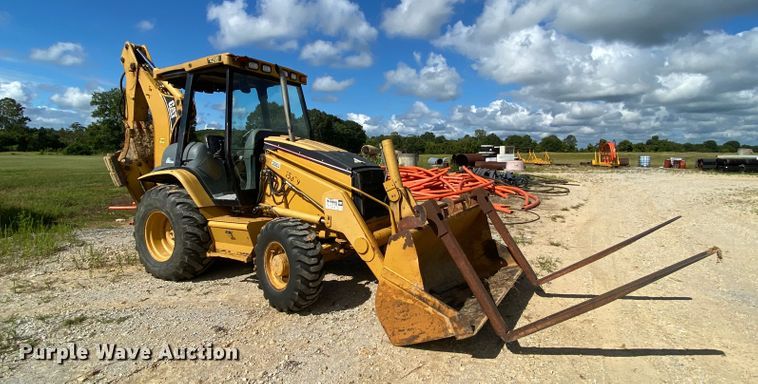 image for item HA9595 2004 Caterpillar 420D  backhoe