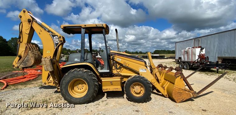 image for item HA9595 2004 Caterpillar 420D  backhoe