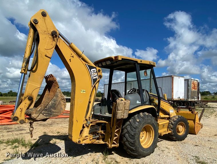 image for item HA9595 2004 Caterpillar 420D  backhoe