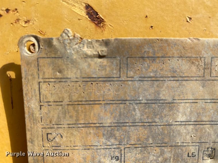 image for item HA9595 2004 Caterpillar 420D  backhoe