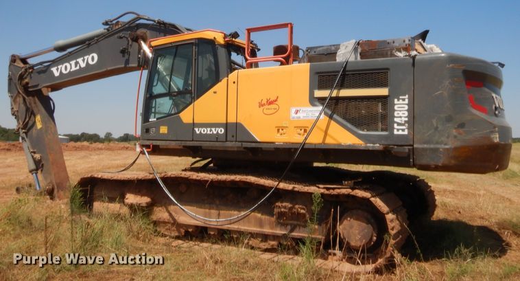 image for item HB9436 2016 Volvo EC480EL  excavator